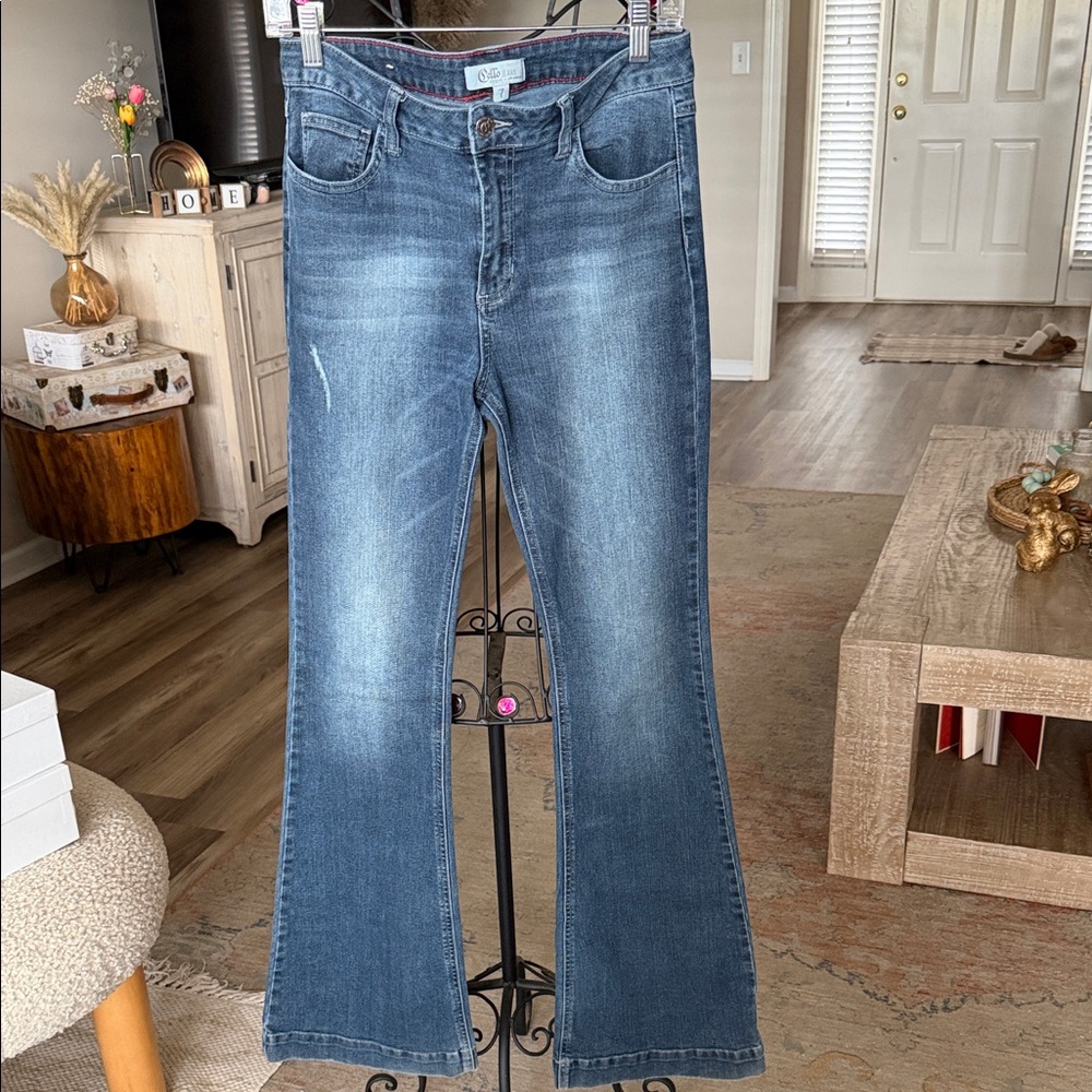 Cato Dark Blue Flare Jeans